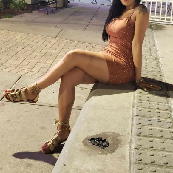 Nordstrom | Dresses | Nordstrom Bp Brown Polka Dot Dress M | Poshmark